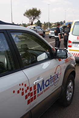 Partial head-on collision on Herman Drive, Edenvale